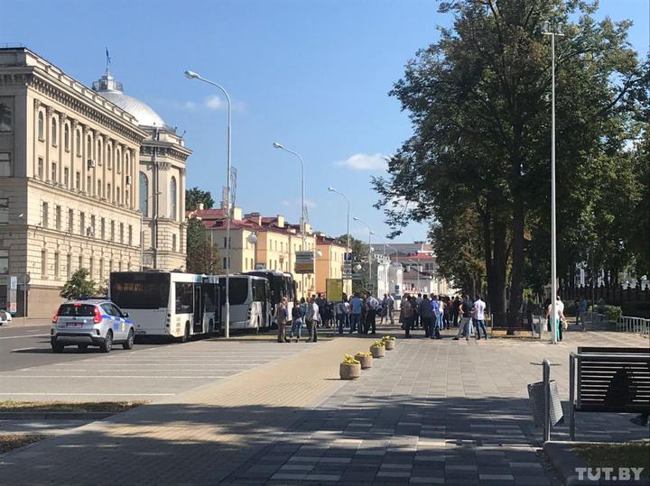 Минск протесты 16 августа